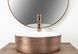 Умивальник Rea Sami rose brushed gold white накладний REA-U3303, Золотий