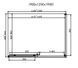 Душова кабіна Dusel EF-185BP + EF181BP Black Matt Paint 1200x800x1900 518582, Черный матовый, прозорий, чорний матовий, 120x80