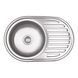 Кухонна мийка Lidz 7750 0,8 мм Micro Decor (LIDZ7750MDEC), Decor