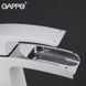Смеситель для умывальника Gappo G1007-30, белый/хром, Белый