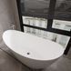 Ванна окремостояча глянцева Amidicon Capri 170x77 з литого каменю CAPRI_170_HL