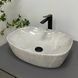 Умывальник VBI Olbia grey stone glossy накладной VBI-014302, Мрамор