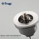 Донний клапан Frap F62-5, автомат, 1 1/4", сатин, Хром матовий