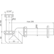 Сифон для біде Alcaplast A45F-DN40, Білий