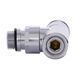 Кран кутовий Luxon звичайний для рушникосушки 1/2"-1/2" (LX-4702)