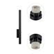 Светильник Nowodvorski 10759 Fourty Wall XL GU10 2x10W IP20 Bl