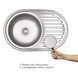 Кухонна мийка Lidz 7750 0,8 мм Micro Decor (LIDZ7750MDEC), Decor
