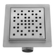 Трап для душа Rea Dots 12x12 nickiel brushed REA-G6202