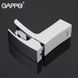 Смеситель для умывальника Gappo G1007-30, белый/хром, Белый
