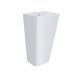 Умывальник напольный Qtap Tern 440х380х830 мм White + донный клапан PU02O, Белый
