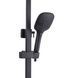 Душевая система Kroner KRP Edelstahl Kubus - SCH063 CV022979, Черный матовый