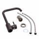 Смеситель для кухни Platinum NS02B (3008B-NA) гренадин, Черный/золото