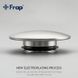Донний клапан Frap F62-5, автомат, 1 1/4", сатин, Хром матовий