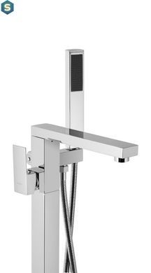 Смеситель для ванны Corsan Ango хром напольный CMB3020CH, Хром