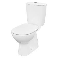 Унитаз-компакт 685 Cersanit Arteco CleanOn 021 вертикальный слив, 3/5 нижний подвод + сиденье duraplast Soft Close K667-076