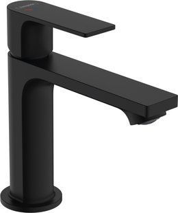 Смеситель для умывальника Hansgrohe Rebris E 110 Coolstart с д/к pop-up Matt Black 72559670