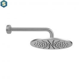 Верхній душ Paffoni Комплект душової системи Paffoni Shower прихованого монтажу верхній душ &Oslash;225 мм steel KITLIG010ST, Нержавіюча сталь