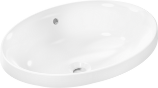 Умивальник на стільницю з переливом hansgrohe Xuniva D SmartClean 61058450