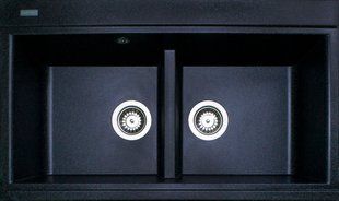 Кухонная мойка Adamant Similar 885x505x230 чёрный 89223, Черный/золото