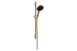 Душовий гарнітур Hansgrohe Rainfinity EcoSmart зі штангою 65 см polished gold optic 28746990, Золотий