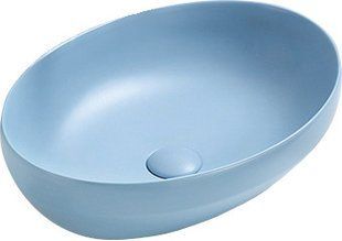 Умивальник Mexen Cornelia Blue Mat накладний MEX-21885049, Синий