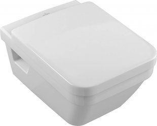 Унітаз підвісний Villeroy&Boch Architectura 5685HR01 безобідковий з кришкою Soft Close, Білий