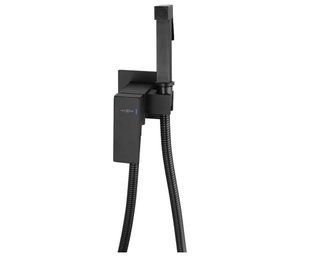 Набір гігієнічного душу Mexen Cube black MEX-7599150-70, Черный матовый