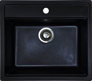 Кухонна мийка Adamant Step 565x500x190 антрацит 465223, Антрацит