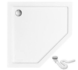 Душовий піддон Rea Diamond white 80x80 REA-K8544, Білий