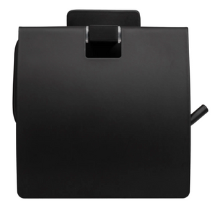 Тримач туалетного паперу Rea Oste 5 black black REA-80045, Чорний/золото