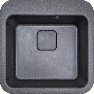 Кухонная мойка Adamant Exist 500x500x190 графит 000008502, Графит