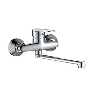 Смеситель для кухни Lidz Tani 009 настенный (k40) LDTAN009CRM44973 Chrome, Хром