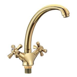 Змішувач для кухні Mixxus Premium Retro Gold-273 (MI5851)