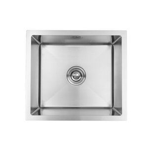 Кухонная мойка Kroner KRP Geb&uuml;rstet - 4843HM ​​(3,0/1,0 мм) CV022799, Нержавеющая сталь