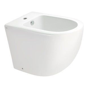 Биде напольное Qtap Robin QT13442141CW, Белый