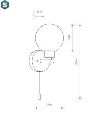 Светильник Nowodvorski 8052 Simi G9 1x25W IP44 Bl