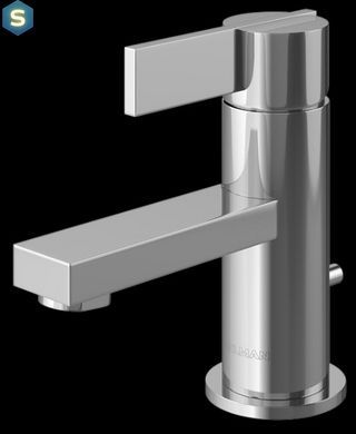 Змішувач для умивальника Kohlman Dexame chrome QB100D, Хром