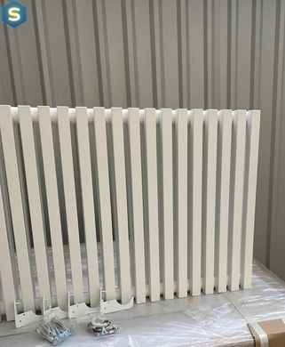 Дизайнерський радіатор Betatherm Quantum 2 H-500мм, L-845 мм з нижнім підключенням BQ 2050/21 9016M 88, Белый матовый