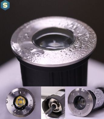 Світильник вуличний Nowodvorski 9106 Picco LED 1x2W 3000K 60Lm IP67 Silver