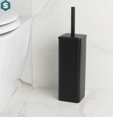 Ёршик для унитаза Yoka Amba black PD.AMBA FB, Черный матовый
