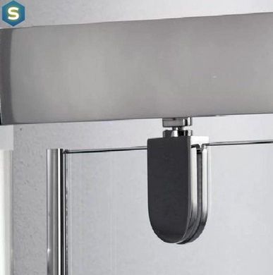Душова кабіна Dusel A-516 90x90x190 шиншила, Хром, матовий, хром, 90x90