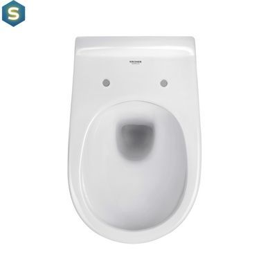 Комплект 4 в 1: Инсталляция GROHE Rapid SL 3 в 1 3884966Q + Унитаз безободочный Kroner Oker WHI533536 RIMLESS с сиденьем Slim Duroplast / Soft-close / Quick relase KO533536WHIR (388496