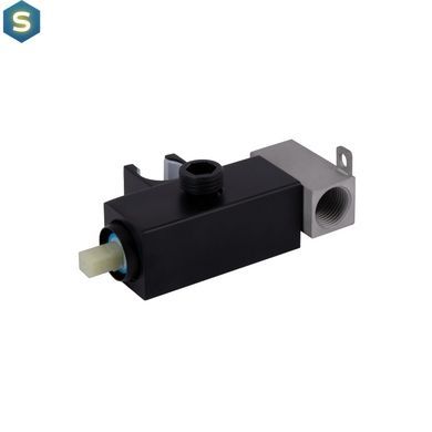 Набор гигиенического душа скрытого монтажа Lidz Kubis 111 Black LDKUB111BLA46108 прямоугольный, Черный матовый