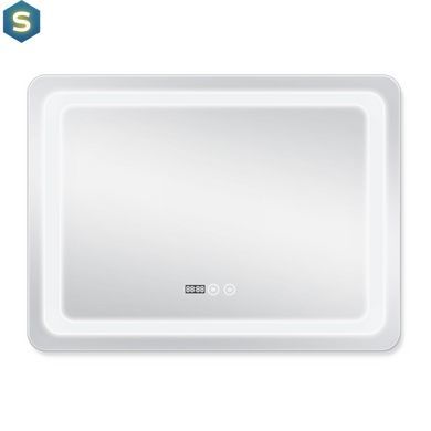 Дзеркало Qtap Mideya 800х600 (DC-F908) з LED-підсвічуванням та антизапотіванням QT2078F908W, Білий