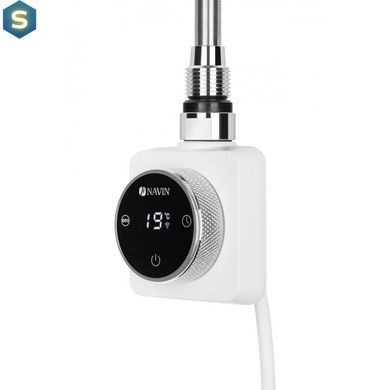 ТЭН для полотенцесушителя Navin Accorto 300W белый с WIFI 10-012033-4860, Белый