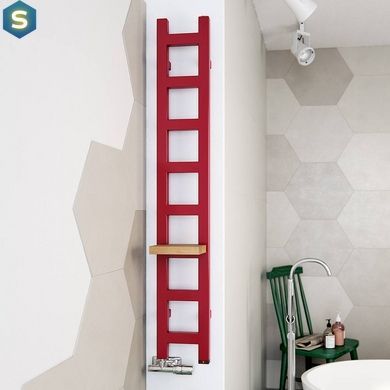 Рушникосушка електрична Terma Easy One 1600x200 Ral 3001 matt WWEAN160020KC01E8P, Червоний