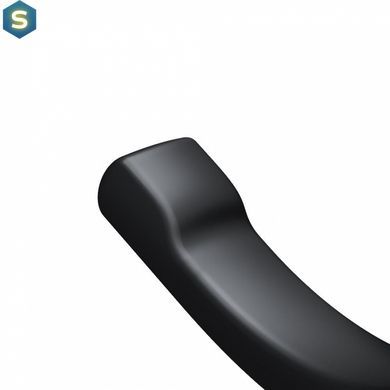 Подвійний гачок для рушників Am.Pm Gem black A9035622, Черный матовый