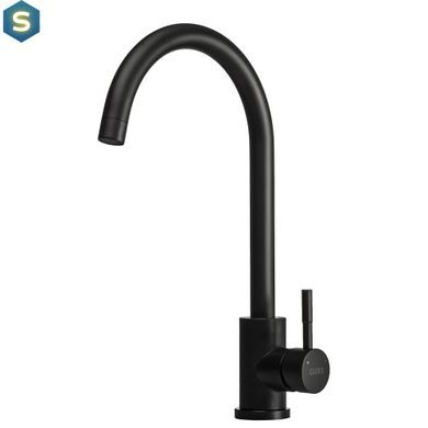 Смеситель для кухни Globus Lux Alpen SUS-203S-BB, Черный/золото