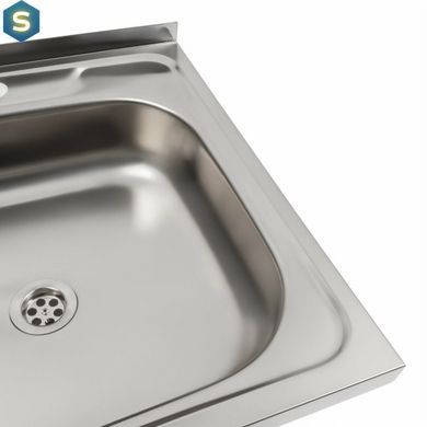 Кухонна мийка з нержавіючої сталі Platinum 5050 (0,4/120 мм), Нержавіюча сталь