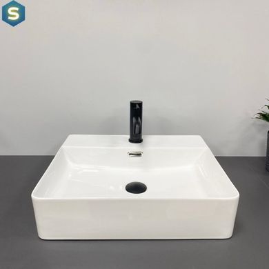 Умывальник (раковина) VBI BITONTO WHITE накладной, Белый